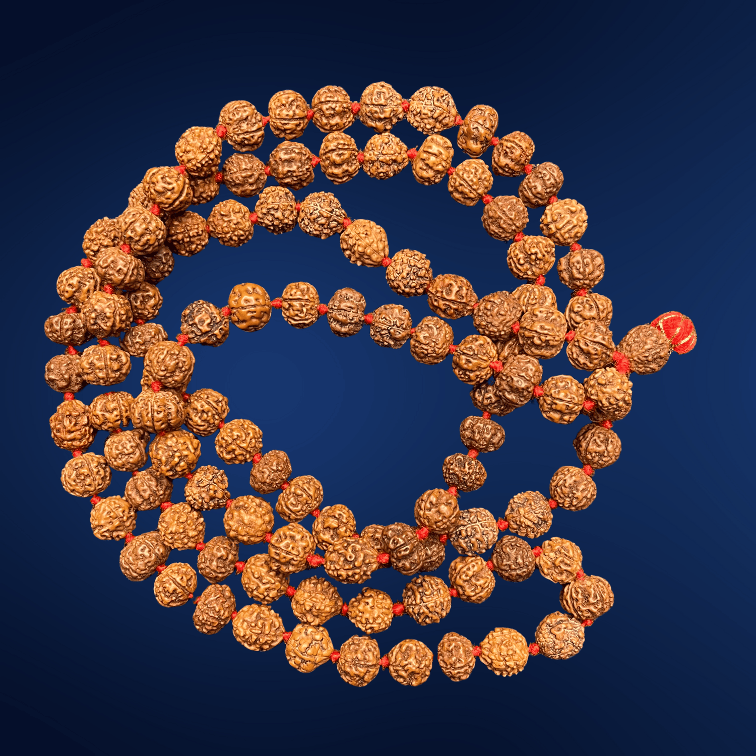 108 BEEDS RUDRAKSH MALA FOR PRAYER
