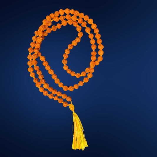 108 SMALL RUDRAKSHA BEEDS MALA